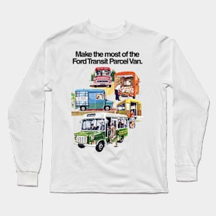 FORD TRANSIT PARCEL VAN - advert Long Sleeve T-Shirt